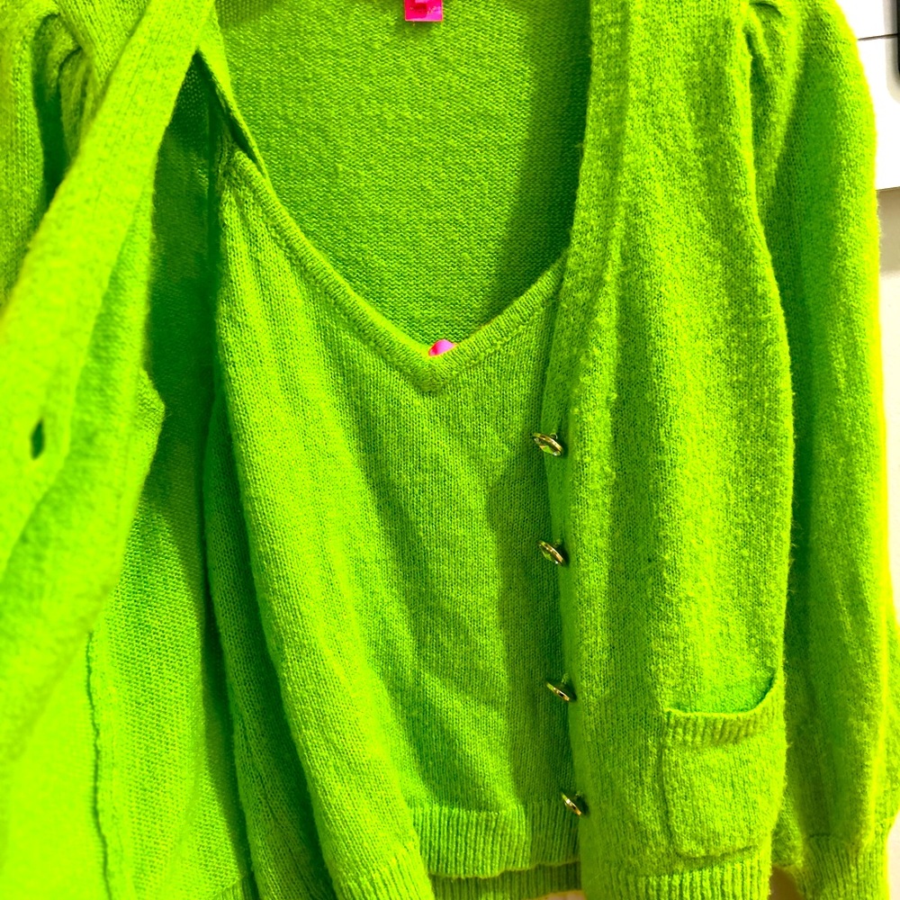 spring cardigan set